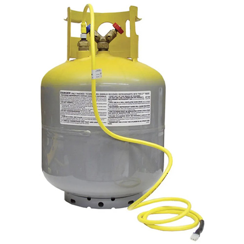 Aspirateur de r&eacute;frig&eacute;rant R134A et R1234YF avec collecteur Stor-it Systems