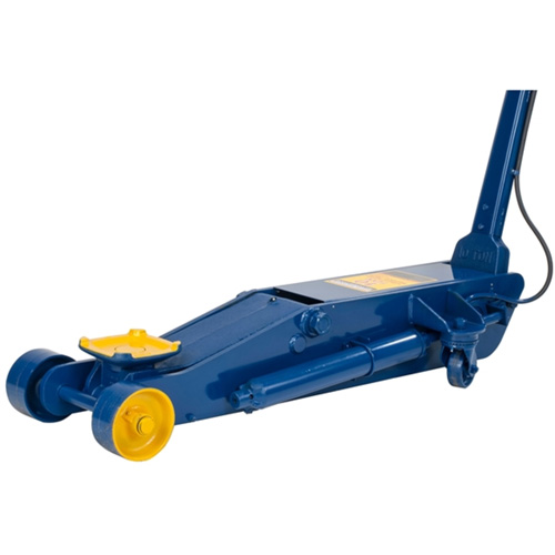 Long cric de ch&acirc;ssis, 10 tonne(s) Capacit&eacute;, 6-3/4" Abaiss&eacute;e, 25-1/2" &eacute;lev&eacute;e, Air comprim&eacute;/hydraulique Stor-it Systems