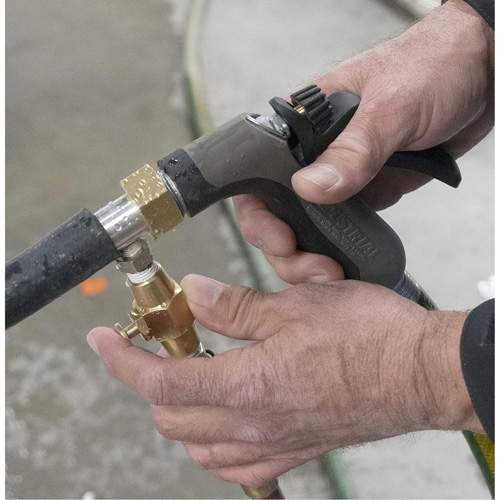 Heater Core Backflush Tool with Air Stor-it Systems