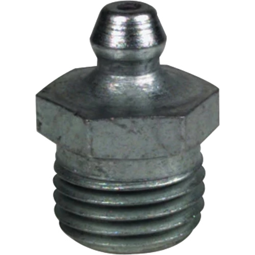 Raccord de graissage droit tr&egrave;s court, Acier, Filetage de 0,25 NPT Stor-it Systems