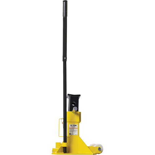 EZ-Wheel Jack Stand, Locking Pin, 22 Tons Capacity, 13-1/2" - 20" H Stor-it Systems