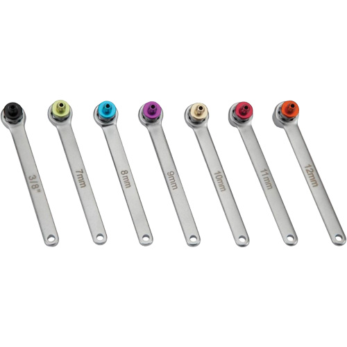 8-Piece Brake Bleeder Wrench Set Stor-it Systems