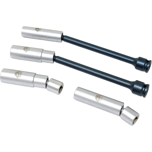 Jeu de douilles pivotantes pour bougie d'allumage Euro 4 mcx, Prise 3/8" Stor-it Systems