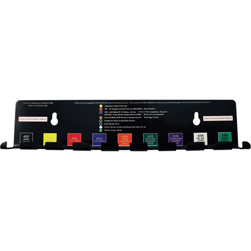 10-Piece Spare Tire Tool Kit Stor-it Systems