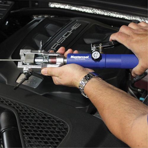 Universal Hydraulic Flaring Tool Set with Blue Handle & Adapter Set Stor-it Systems