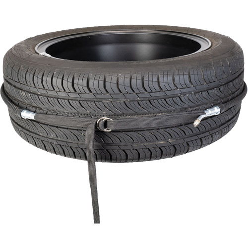 &eacute;largisseur pneumatique de talons T133, Caoutchouc, Convient aux jantes de taille 22" - 32" Stor-it Systems