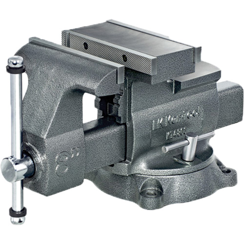 &eacute;tau r&eacute;versible pour m&eacute;canicien professionnel KT4800, Largeur des m&acirc;choires 8", Profondeur de la gorge 4-7/8", Base Pivotant Stor-it Systems