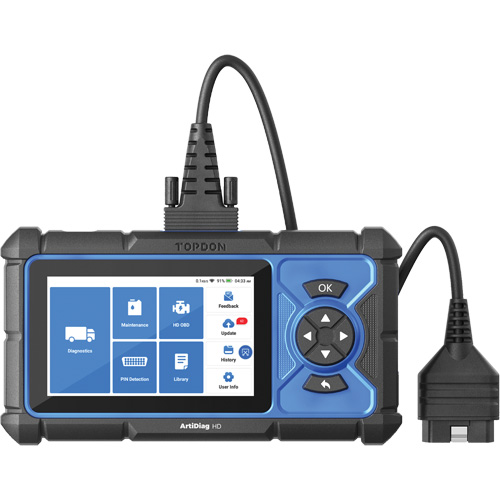 ArtiDiag HD 5" Heavy-Duty Scan Tool with Service Functions Stor-it Systems