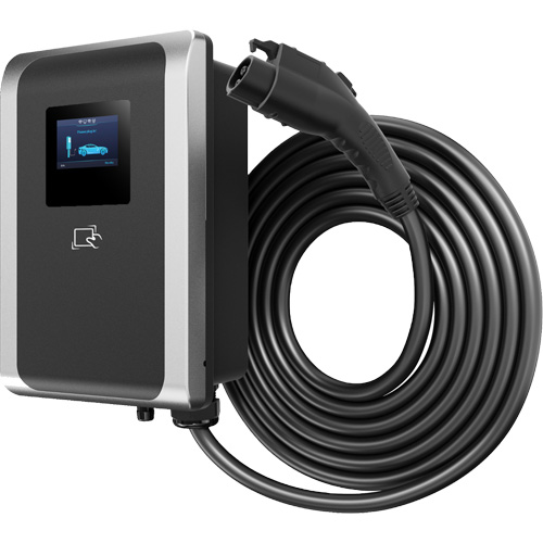 Chargeur pour VE commercial PulseQ AC Max, 80 A, Niveau 2 CA, Connecteur Type 1 (SAE J1772) Stor-it Systems