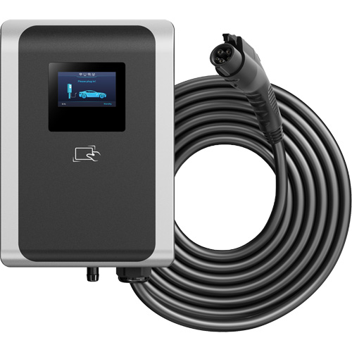 Chargeur pour VE commercial PulseQ AC Max, 48 A, Niveau 2 CA, Connecteur Type 1 (SAE J1772) Stor-it Systems