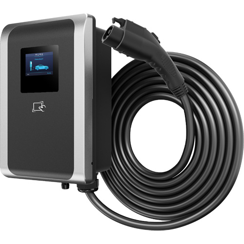 Chargeur pour VE commercial PulseQ AC Max, 48 A, Niveau 2 CA, Connecteur Type 1 (SAE J1772) Stor-it Systems