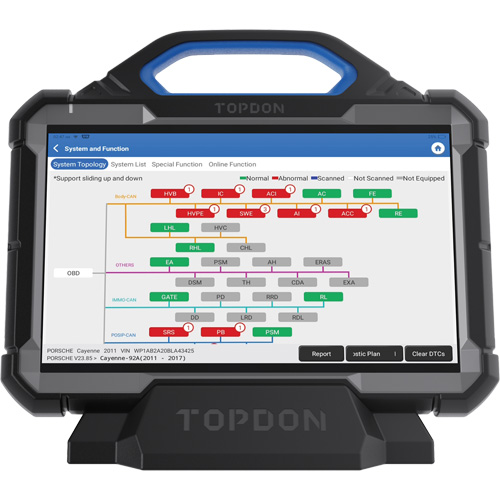 Phoenix Max Basic 13.3" OE-Level Scan Tool, Docking Station, & Cloud-Based Programming Stor-it Systems