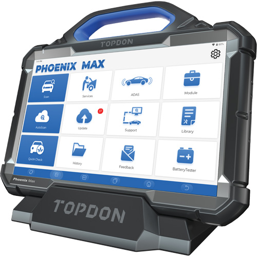 Phoenix Max Basic 13.3" OE-Level Scan Tool, Docking Station, & Cloud-Based Programming Stor-it Systems