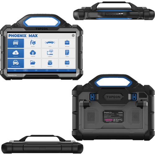 Phoenix Max Basic 13.3" OE-Level Scan Tool, Docking Station, & Cloud-Based Programming Stor-it Systems