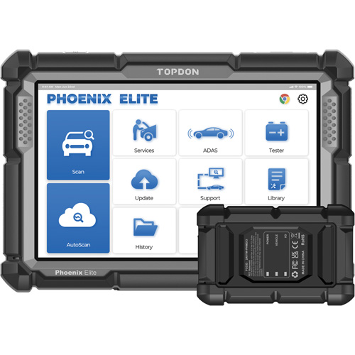 Phoenix Elite 10.1" OE-Level Scan Tool with Cloud-Based Programming & CANFD Stor-it Systems