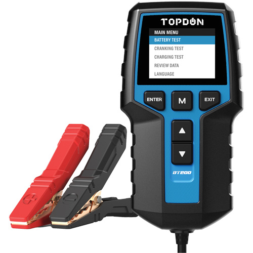 BT200 12V Battery & 12V/24V System Tester Stor-it Systems