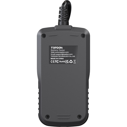 Testeur de batterie, de charge et de d&eacute;marrage BT50 avec imprimante Stor-it Systems