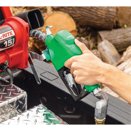 Pistolet de distribution automatique vert pour diesel Stor-it Systems