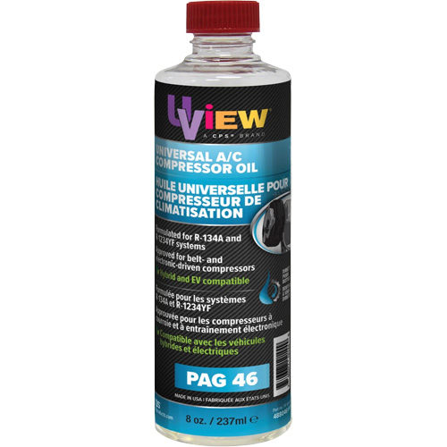 Huile universelle pour climatisation PAG 46, 237 ml, Bouteille Stor-it Systems