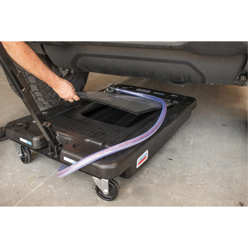 Drain d'huile portable en polypropyl&egrave;ne &agrave; profil bas Stor-it Systems