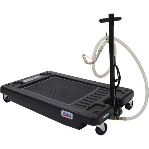 Low Profile Truck Drain with Electric Pump Stor-it Systems