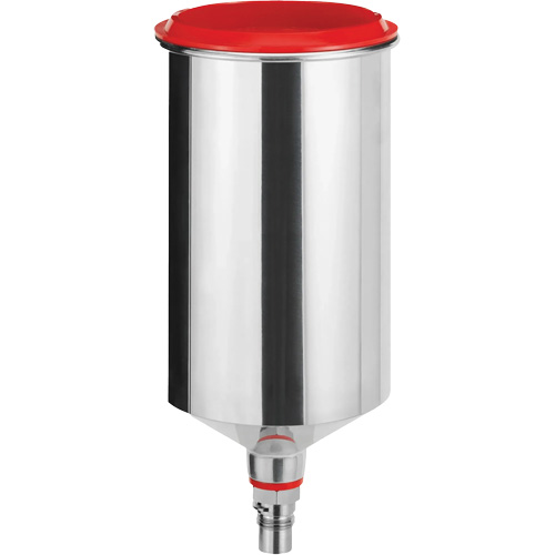 Gobelet r&eacute;utilisable en aluminium 1,0?L avec raccord QCC, sans filetage fin Stor-it Systems