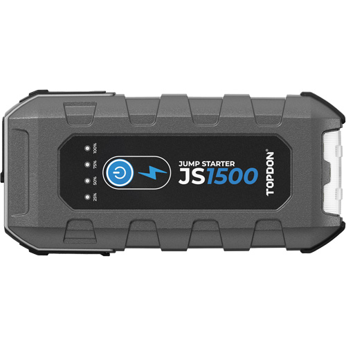 D&eacute;marreur d'appoint, survolteur, banque d'alimentation et lampe de poche JumpSurge1500 Stor-it Systems