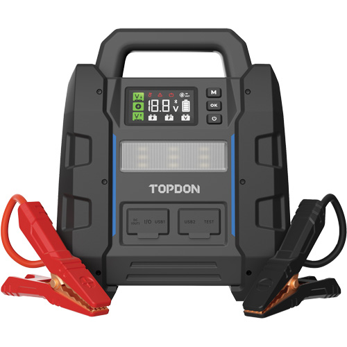 V4500 Plus 2-in-1 4500 Peak Amp Jump Starter, Battery & System Tester Stor-it Systems