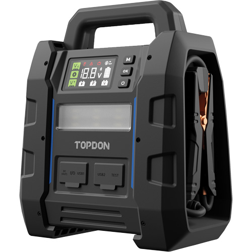 V4500 Plus 2-in-1 4500 Peak Amp Jump Starter, Battery & System Tester Stor-it Systems