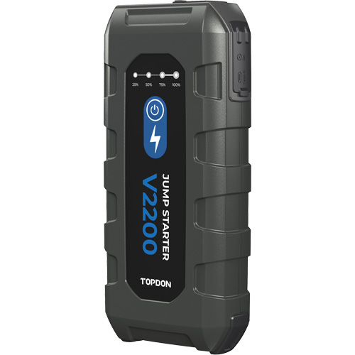 Survolteur, banque d'alimentation et lampe de poche V2200 Stor-it Systems