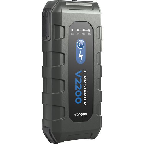 Survolteur, banque d'alimentation et lampe de poche V2200 Stor-it Systems