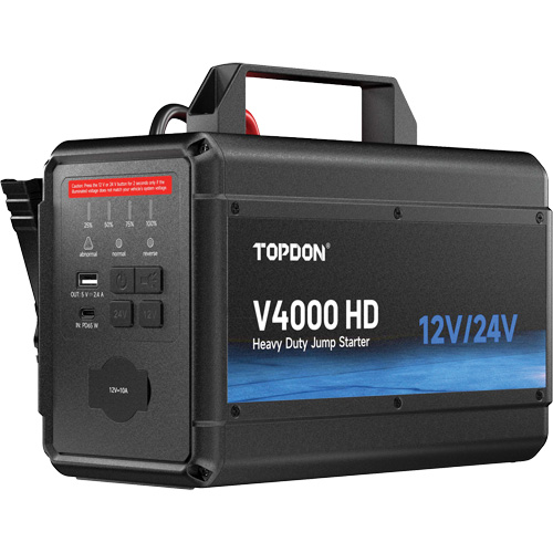V4000 HD 12V/24V 4000A Jump Starter Stor-it Systems