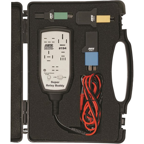 Ensemble testeur professionnel Super Relay Buddy Stor-it Systems