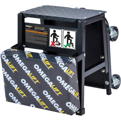 2-in-1 Seat-Stool Combo Stor-it Systems