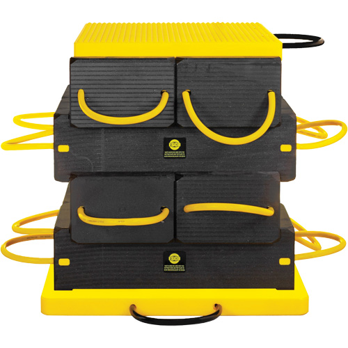 10-Piece CribLok Composite Cribbing System Kit Stor-it Systems