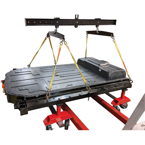 Chariot pour batterie de VE Ford capacit&eacute; de 3600 lb Stor-it Systems