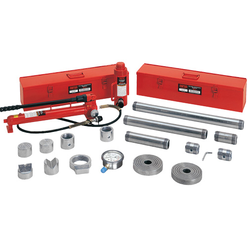 20-Ton Capacity Collision/Maintenance Repair Kit with Forged Adapters Stor-it Systems