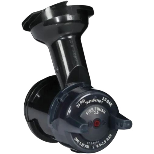 Performance Gravity Fine Finish Atomizing Head - Red Stor-it Systems