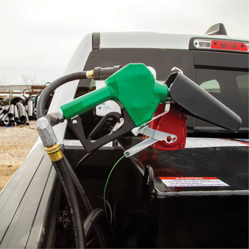 Pistolet de distribution automatique vert pour essence Stor-it Systems