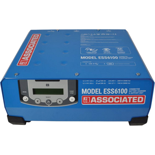 100 A High-Power Smart Charger with Inverter Technology Stor-it Systems