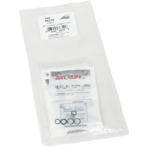 Jeu de clips et joints toriques de 3/8 po - en vrac Stor-it Systems