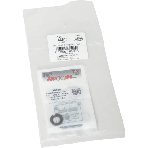 3/4" Clips & O-Rings Set - Bulk Stor-it Systems