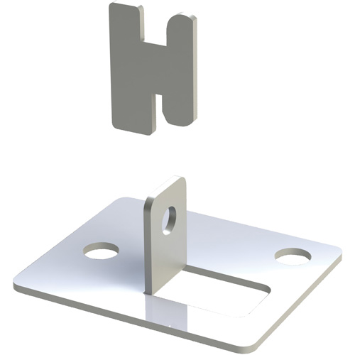 Interlok Boltless Shelving Foot Plate Stor-it Systems