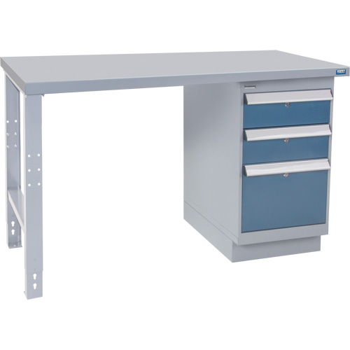 Industrial Duty Workbench, 24" W x 60" D x 34" H, 1000 lbs. Capacity Stor-it Systems