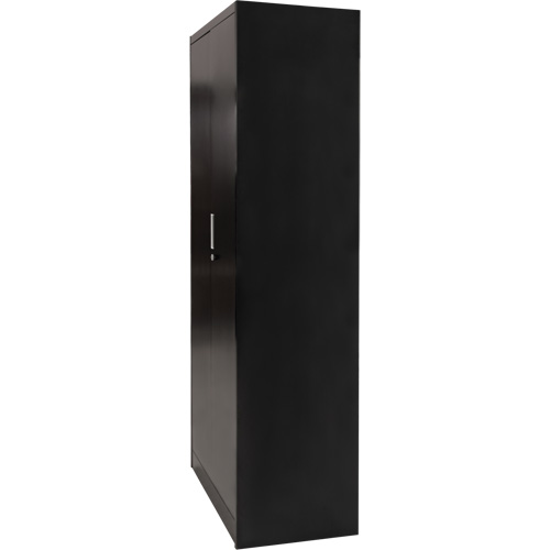 Armoire de rangement combin&eacute;e, 36" la x 18" p x 72" h, Noir Stor-it Systems