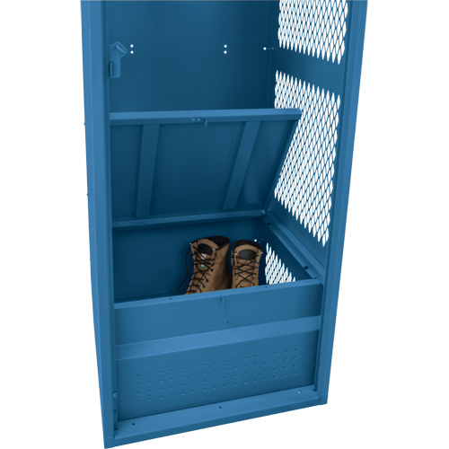 Gear Locker, Steel, 24" W x 24" D x 72" H, Dark Blue Stor-it Systems