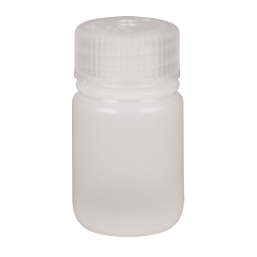 Bouteilles &agrave; large ouverture, Ronde, 1 oz, Plastique Stor-it Systems