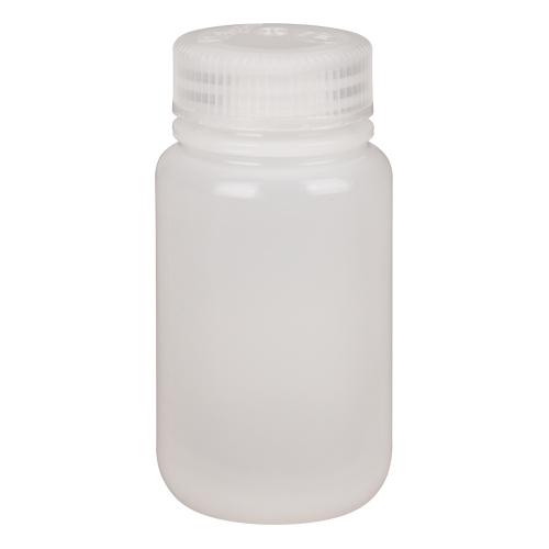 Bouteilles &agrave; large ouverture, Ronde, 4 oz, Plastique Stor-it Systems