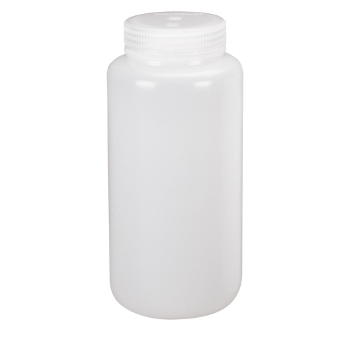 Bouteilles &agrave; large ouverture, Ronde, 8 oz, Plastique Stor-it Systems