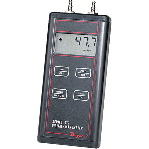 Manometer, Digital, 0 - 20 PSID/0 - 140 kPa Stor-it Systems